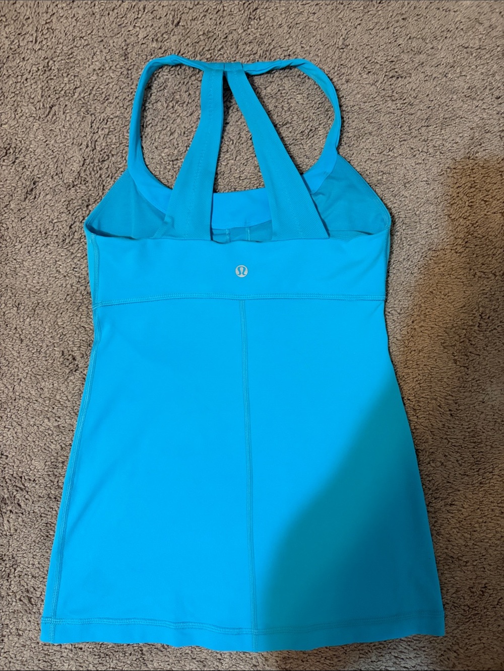 lululemon athletica Turquoise Racerback Tank - Picture 2 of 5